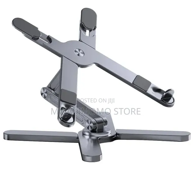 Ergonomic Foldable Laptop Stand with 360° Rotation - 1