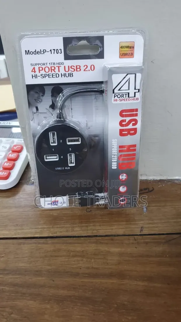4-Port USB 2.0 Hub - 1