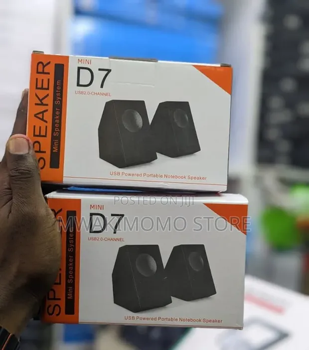 Mini D7 USB 2.0 Portable Speaker System - 1