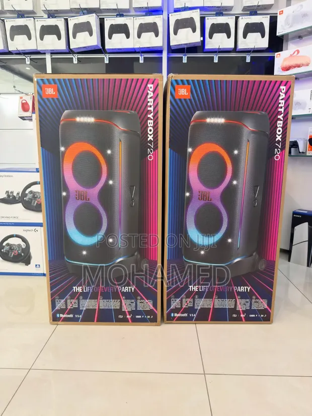 JBL Partybox 720 - Powerful Sound & Party Lights - 1