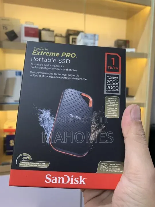 SanDisk Extreme PRO Portable SSD 1TB - 1