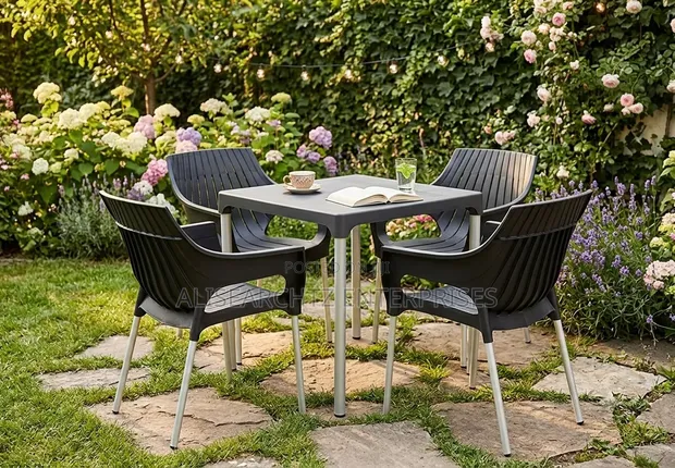 OK&Plast 4-Chair Dining Set - 1