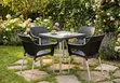 OK&Plast 4-Chair Dining Set - 1