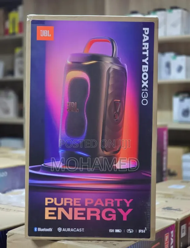 JBL PartyBox 130 - Powerful Portable Speaker - 1