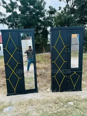 Wood-Mode Two-Door Wardrobe - Black