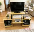 Modern 3-Tier TV Stand - 1