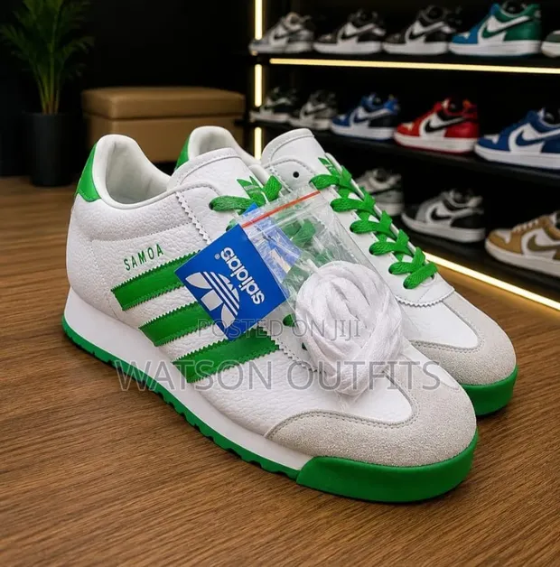 Vatu vya Wanaume Adidas Samoa Ngozi - Rangi 5 - 1