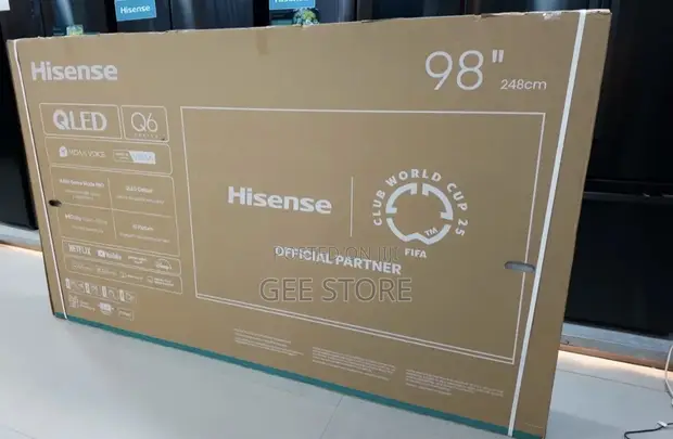 Hisense 98-inch QLED TV (Q6Q) - 1