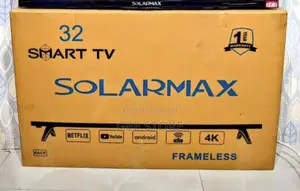 Solarmax 32-Inch Smart Frameless TV