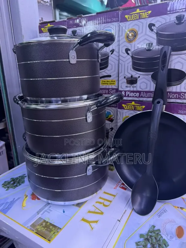 Queen Time Nonstick Cookware Set - 1