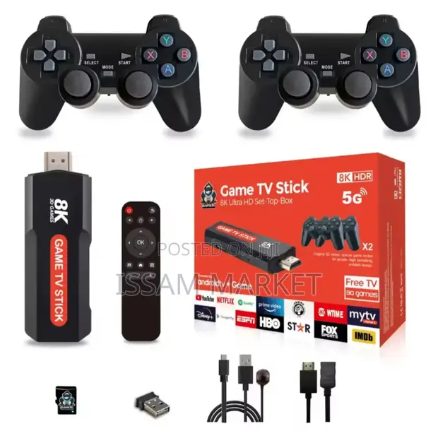 Game Stick - 8K HDR Android TV Box - 1