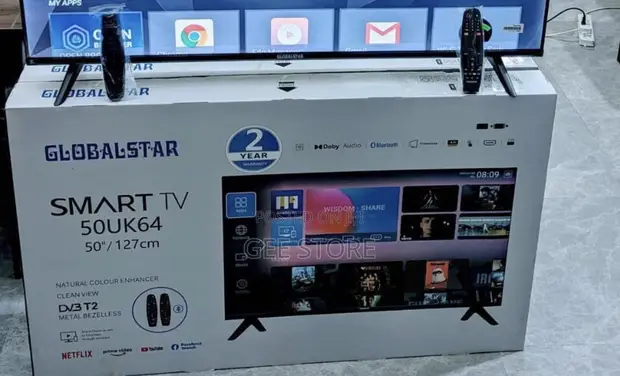 Globalstar TV 50-Inch Ultra HD Smart - 1