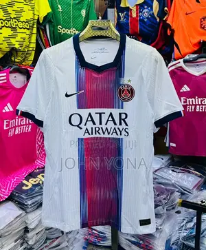 PSG Jersey Away - Brand New White