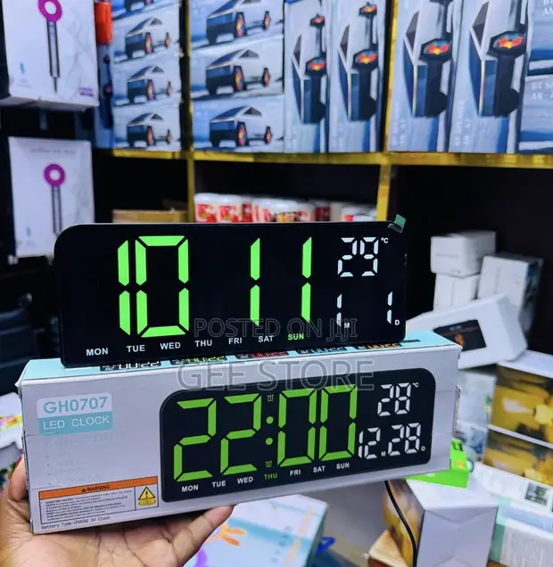 GH-0707 Digital LED Clock - 1
