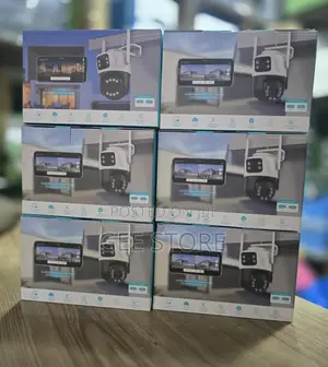 V380 Pro Dual-Lens Outdoor PTZ WiFi Security Camera