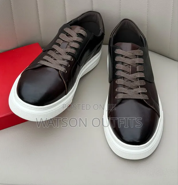 Men's Pierre Cardin Leather Shoes - Brand New - 1