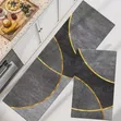 New Kitchen Mat Set - 2 Pieces - 3