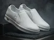 Timberland Men's Leather Shoes - White & Blue - 1