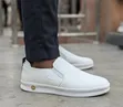 Timberland Men's Leather Shoes - White & Blue - 4