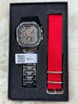 Megir Quartz Watch - Stainless Steel, Waterproof - 1