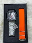 Megir Quartz Watch - Stainless Steel, Waterproof - 3