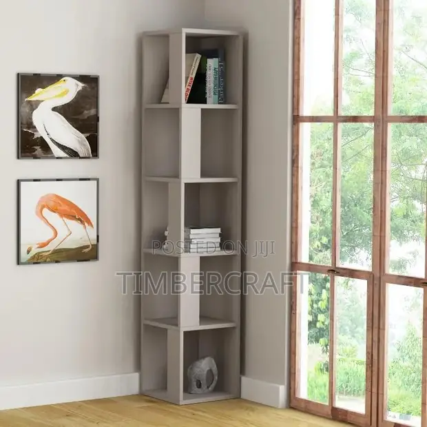 Piano Bookcase Light Mocha - 1