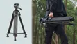 Tripod ya Video ya Kitaalamu yenye Fluid Head - Stendi Nzito ya Kamera - 2
