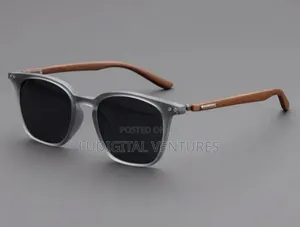 Vintage Sunglasses with Leather Cover & Cotton Cloth