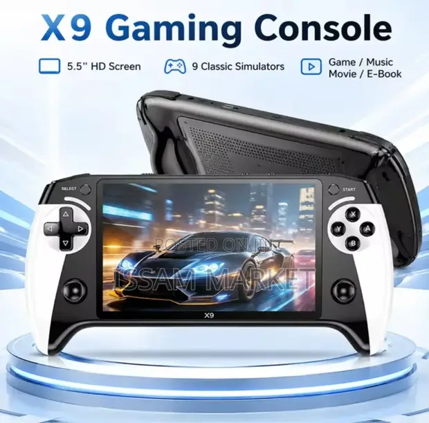 Brand New Black Video Game Console - 1