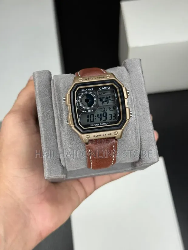 Casio World Time Watch - Brand New - 1
