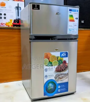 ADH Compact Double-Door Refrigerator 98L