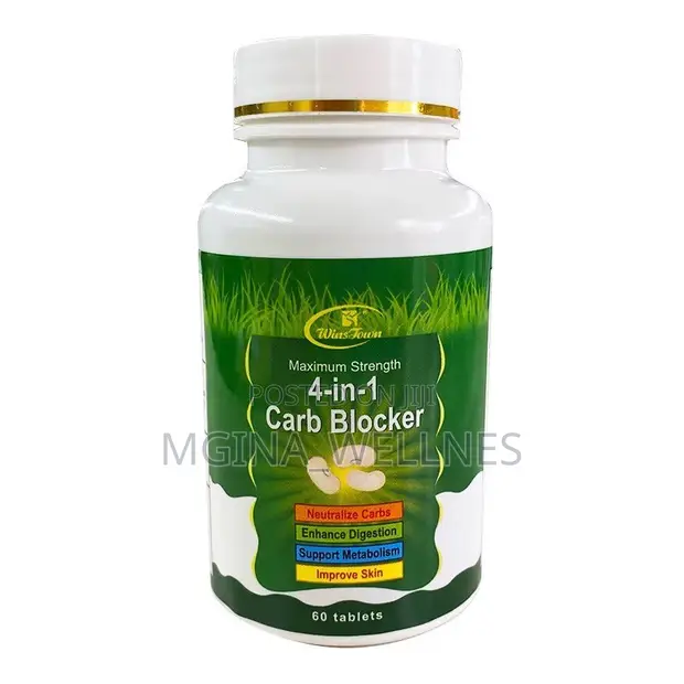 WinsTown Maximum Strength 4-in-1 Carb Blocker (60 Tablets) - 1