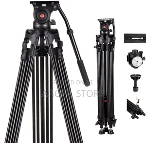 Tripod Nzito ya Video ya Professional