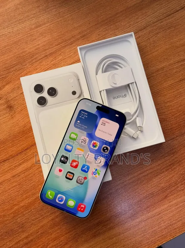 Apple iPhone 17 Pro Max 1TB Mpya Nyeusi - 1