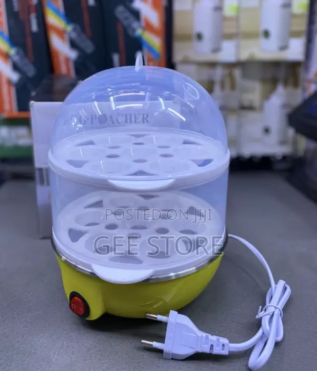 Double-Layer Electric Egg Boiler (14 Eggs) - 1