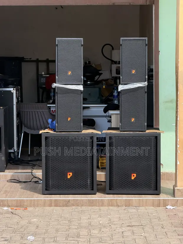 Mfumo Kamili wa Spika: Bass 18" + Tops 10" - 1