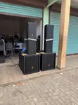 Mfumo Kamili wa Spika: Bass 18" + Tops 10" - 2