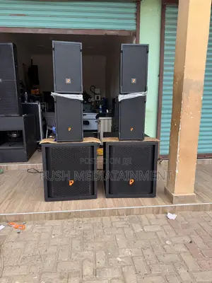 Complete Speaker System: 18" Bass + 10" Tops