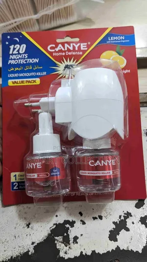 Canye Mosquito Diffuser with Double Liquid Bottles (120 Nights)