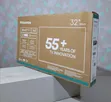 Hisense Smart TV 32" - Brand New - 1