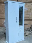 Brand New Wood-Mode White Wardrobe with 6 Shelves - 2