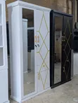 Kabati la Ubora wa Juu Nyeusi na Nyeupe - 2