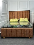 Brand New Sofa Bed 4/6 - Gray & Brown - 2