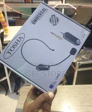 Tosha Professional Universal Wireless Headset Microphone SY-09UHF