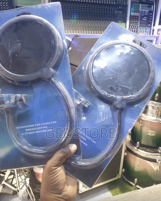 Kichujio cha Pop cha Maikrofoni kwa Utangazaji & Studio - 1