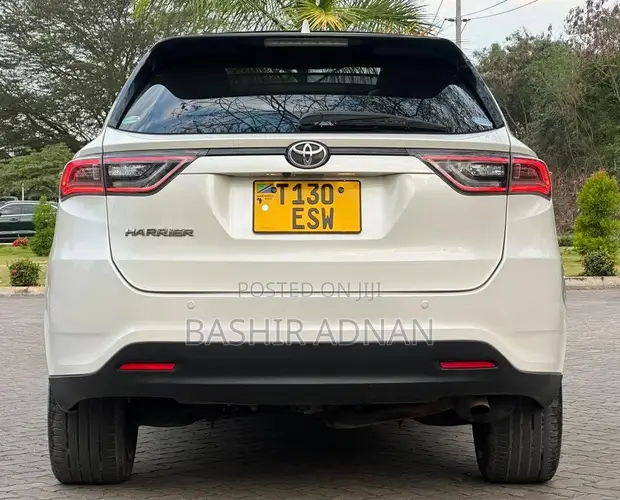 Toyota Harrier 2015 White - 1