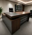 Brown Executive Table - 1