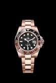 Rolex GMT Rose Gold Mechanical Watch - 1