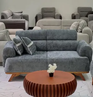 Modern Sofa Set 3-2-1-1 Mninga Wood