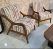 Modern Hardwood Armchair Sofa - 1
